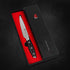 TUO Utility Knife - 5 inch Kitchen Chefs knife - Meat, Fruit, Vegetable Knife Paring Knife - German HC Steel - Full Tang Pakkawood Handle - BLACK ...