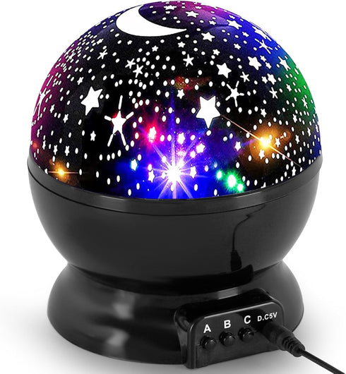 Kids Star Projector Night Light, Nebula Star Projector 360 Degree Rotation, Birthday Gifts for Girl Boy Kids Bedroom, Glow in The Dark Stars Moon ...