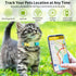 AirTag Cat Collar, Animire Soft Neoprene Padded Air Tag Collar for Extra Small Dogs, Polyester Puppy Pet Collar with Silicone AirTag Case Holder A...