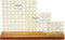 5-Slot Wooden Quilting Ruler Stand and Template Organizer, Sewing Accessories and Supplies 17 x 4 in...