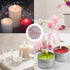 1000 PCS Candle Warning Labels, 1.5inch Round Candle Safety Labels Sticker for Candle Making DIY Candle Jars (Colourful)...