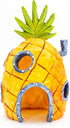 Penn-Plax SpongeBob SquarePants Officially Licensed Aquarium Ornament – SpongeBob’s Pineapple House – Large...