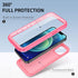 SPORTLINK Compatible with iPhone 12 Pro Waterproof Case - Full Body Shockproof Dustproof Phone Screen Protector Rugged Waterproof Case for iPhone ...