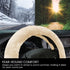 Andalus Australian Sheepskin Wool Steering Wheel Cover for Women & Men - Universal 15 Inch Steering Wheels & Accessories - Eco-Friendly Wheel Cove...