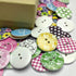Chenkou Craft Random 30pcs 30mm(1 1/8") Sports Wood Buttons Bike Craft Sewing Button (1 1/8"(30mm), Sports)...