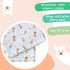 hugs & llamas | 100% Organic Cotton Muslin Swaddle Blankets | Unisex Swaddle Blanket | Extra Soft | Swaddles for Newborns and Infants | Machine Wa...