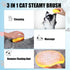 3 in 1 Water Brush for Dogs Cat Steam Brush Steamy Cat Brush with Steam Cat Grooming Brush Cepillo Para Gatos ALD-001-Y (Banana Yellow)...