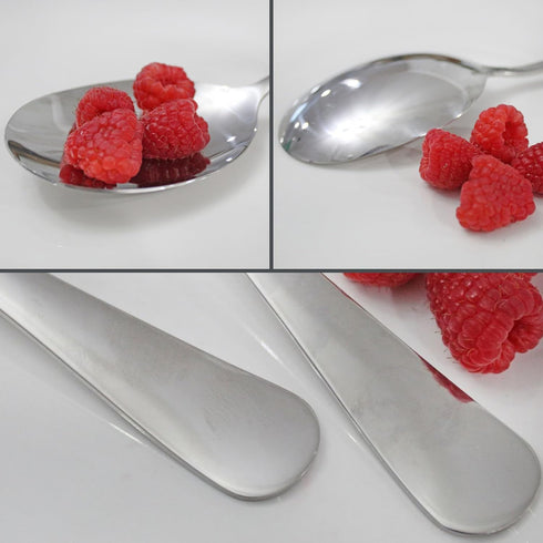 Cornucopia Stainless Steel X-Large Serving Spoons (2-Pack), Serving Utensil, Buffet & Banquet Style Serving Spoons-(2 Spoons)...