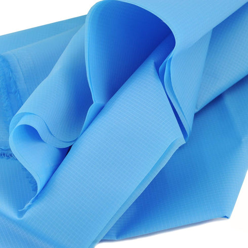 Rose Flavor Nylon Ribstop Waterproof Fabric 1.7OZ 70D 58“ by 1 Yard(Sky Blue)...