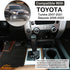 Car Shifter Gear Hand Brake Trim Cover Compatible with Toyota Tundra 2007-2021 Sequoia 2008-2020 Center Console Gear Shift Head Protection Cover A...