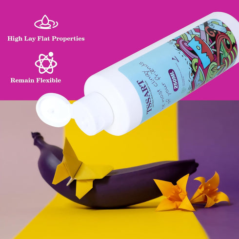 Neutral pH Craft Glue - 8.4floz Acid-Free PVA Formula Water Soluble Glue, Dries Clear and Flexible - Ideal for Arts, Paper, Photography, Scrapbook...