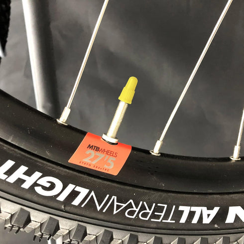 Yellow Presta Valve Stem Caps for Bike Plastic Tire Valve Caps Air Dust Stem Covers-Used on Presta/French Valves for Bicycle, MTB Mountain, Road B...