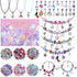 VICTLOV 126 Pieces Charm Bracelet Making Kit, DIY Craft for Girls, Unicorn/Mermaid Crafts Gifts Set for Arts and Crafts for Girls Teens Ages 8-12...