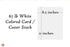 White Card Stock Paper, 67lb Cover Medium Weight Cardstock, for Arts & Crafts, Coloring, Announcements, Stationary Printing at School, Office, Hom...