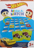 Hot Wheels Make-A-Match Card Game, Match Colors, Images & Shapes, 56 Cards for 2 to 4 Players, Gift for Kids Ages 3 Years & Older...