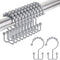 Amazer Shower Curtain Hooks Rings, Rust-Resistant Stainless Steel Double Shower Curtain Hooks, Shower Hooks for Shower Curtain and Liner Bathroom,...