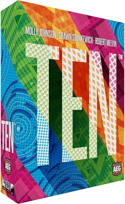AEG: Ten - Push Your Luck Card Game for The Whole Family | from The Creators of Point Salad | Easy to Learn | Quick to Play | Ages 10 and up | 2-6...