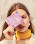 Bistup Credit Card Holder Wallet for Women Cute Leather Ladies Teen Girls Female Cardholder Wallets Accordion Purse Small Medium Aesthetic Print M...
