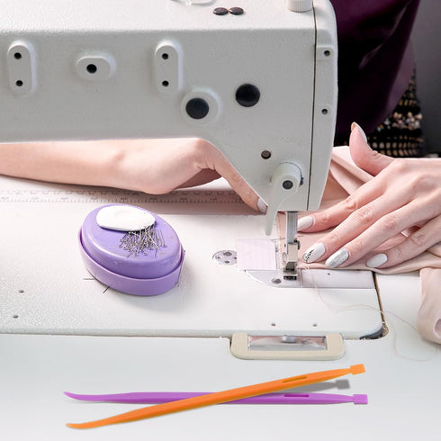 5pcs That Purple Thang Sewing Tools with Bag, Multifunctional Sewing Accessories for Sewing Craft Projects, Quilting Supplies for Sewing Kit Proje...