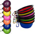 Collapsible Dog Bowl, 6 Pack, Portable, Safe, Reusable, Suitable for Indoor and Outdoor Use...