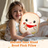 Glow Guards Original 13-Inch Funny Toast Sliced Bread Pillow Bread Shape Plush Hugging Pillow with Rolling Pin Soft Toast Plush Toy Pillow Birthda...