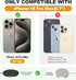 Wallet Case for iPhone 15 Pro Max with RFID Blocking Credit Card Holder, PU Leather Folio Flip Kickstand Protective Shockproof Case Cover Women Me...