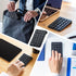 SANWA Bluetooth Numeric Keypad, Rechargeable Wireless Ten Key Number Pad, 22-Key Portable & Slim Financial Accounting Numpad for Laptop Computer, ...