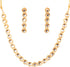 Touchstone "Contemporary Kundan Collection Indian bollywood elegant Kundan polki look light jewelry necklace set in gold tone for women...