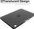 KHOMO Horizontal and Vertical Display Stand Capable Cover for iPad Pro 12.9 Inch Case 3rd Generation (Released 2018) - Dual Origami Series - Black...