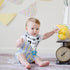 Baby Bandana Drool Bibs 6-Pack and Teething Toys 6-Pack Made with 100% Organic Cotton, Absorbent and Soft Unisex...