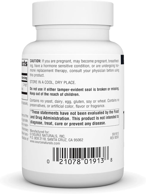 Source Naturals, Triple Boron, Three Forms for Optimal Bioavailibilty*, 3mg - 100 capsules...