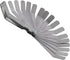 ABN Universal Standard SAE and Metric Offset Valve Feeler Gauge 16-Piece Blade Tool for Measuring Gap Width/Thickness...