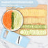 5 in 1 Mandoline Slicer for Kitchen, Vegetable Slicer Multi Blade Potato Chip, Veggie shredder, Vegetable Cutter, Julienne Shredder and peeler For...