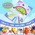 FUNZBO Arts and Crafts Supplies for Kids - Kids Craft Kit with Art Supplies & Craft Supplies, Preschool Learning Activities, Crafts for Kids, DIY ...