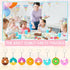 Yinkin 30 Pieces Donut Party Favors Sweet Donut Keychain Kids Key Chains for Backpacks Sweet Donut Theme Keychain Pendant for Kid Toy Ornament Sou...