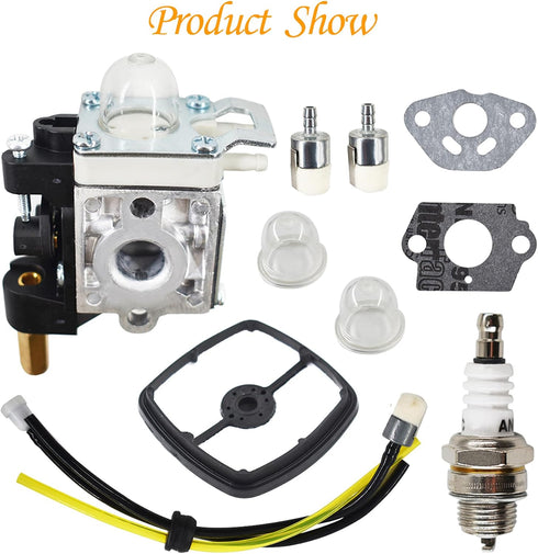 RB-K75 Carburetor Rebuild Kit Replacement for Echo Trimmer Brushcutter GT200 GT201i HC150 HC151 PE200 PE201 PPF210 PPF211 SRM210 SRM211 Weed Eater...