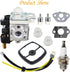 RB-K75 Carburetor Rebuild Kit Replacement for Echo Trimmer Brushcutter GT200 GT201i HC150 HC151 PE200 PE201 PPF210 PPF211 SRM210 SRM211 Weed Eater...