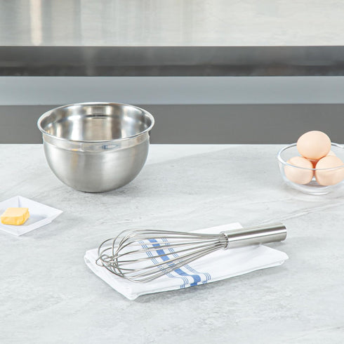Met Lux Stainless Steel French Whisk - 12" - 1 count box...