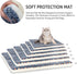 Mora Pets Cat Bed Dog Crate Pad Ultra Soft Pet Bed with Cute Star Print Washable Crate Mat for Small Dogs and Indoor Cats Reversible Fleece Kennel...