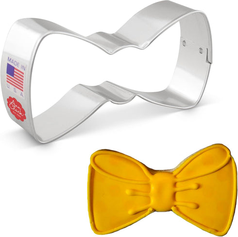 Ann Clark Cookie Cutters Bow Tie Father's Day Cookie Cutter 4" Made in USA...