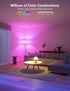 Govee LED Smart Light Bulbs, 1000LM Color Changing Light Bulb, Wi-Fi & Bluetooth Light Bulbs, Work with Alexa and Google Assistant, Dimmable RGBWW...