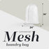 Mesh XL Laundry Bags - Pack of 2 - Large 24" x 36" - Durable, Machine Washable with Secure Drawstring Closure - Perfect for College Dorms, Laundro...