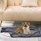DaysU Waterproof Dog Blanket for Small Dogs - Soft Sherpa Fleece Reversible Pet Blanket, Cat Blanket Washable for Couch Protection, Warm Plush Pup...