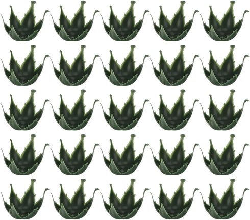 EXCEART DIY Flower Calyxes Supplies 50pcs Artificial Flower Calyxes Plastic DIY Dried Flower Receptacle Calyxes Flower Arrangement Supplies for DI...