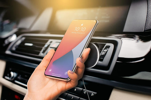 Ultimaxx USB Qi Fast Charger Pad Compatible with iPhone 14/14 Plus/14 Pro/14 Pro Max/13/13 Mini/SE 2022/12/11/X/8, Samsung Galaxy S20 Ultra/ S20/ ...