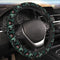 Trendy Cactus Flower Steering Wheel Cover for Women Men Girls Car Accessories Decor Anti-Slip Neoprene Auto Steering Wheel Covers Protector Univer...