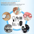 WXJ13 Hearing Aid Cleaning Kit, 13 Pieces, Includes Nylon Brushes, Magnifier, Ventilation Rod, Screwdriver, Case for Headphones, Earplugs, Mobile ...