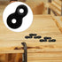 48PCS Fastener Steel Table Top Fastener, Heavy Duty Hardware Desk Top Fastener for Table, Wood, 12 Gauge Steel...