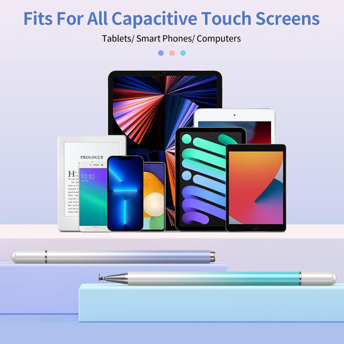 Stylus Pens for Touch Screens, Magnetic Disc Stylus Pen for iPad, High Precision Universal Stylus Pen Compatible with iPad/Apple/iPhone/Android/Ta...