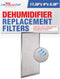 LifeSupplyUSA Filter Replacement Compatible with AlorAir Sentinel HD55 Crawl Space Basement Dehumidifier, G3 Filter...